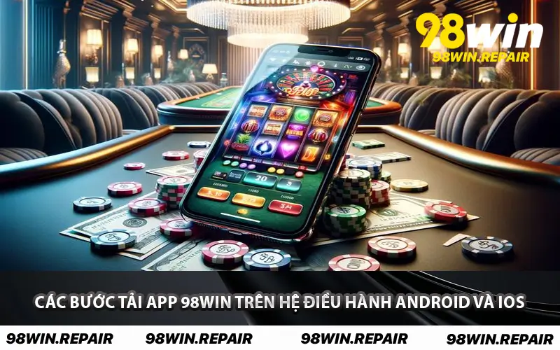 Các bước tải app 98WIN trên hệ điều hành Android và iOS