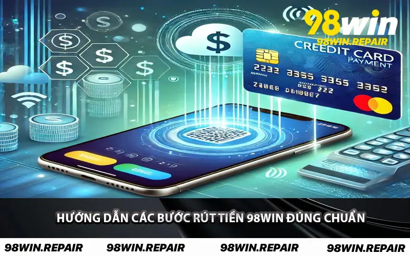 Hướng dẫn các bước rút tiền 98WIN đúng chuẩn