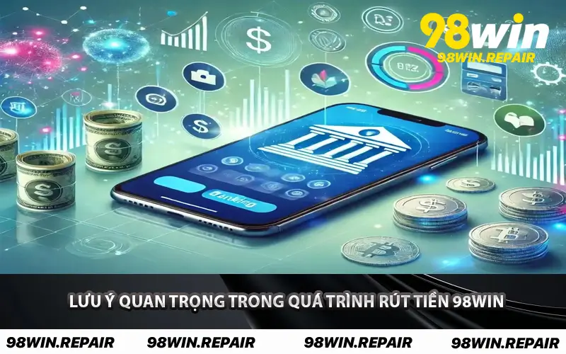 Lưu ý quan trọng trong quá trình rút tiền 98WIN