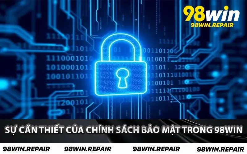 Sự cần thiết của chính sách bảo mật trong 98WIN 